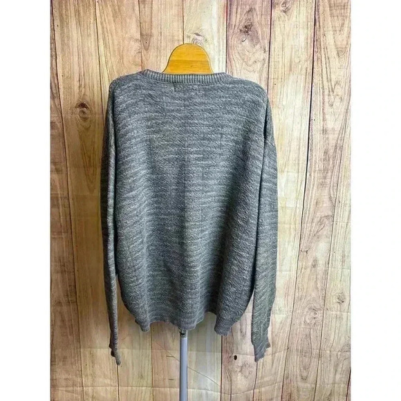 Vintage Carmel Knit Grandpa Sweater 90's Men's Size XXL - Picture 4 of 7